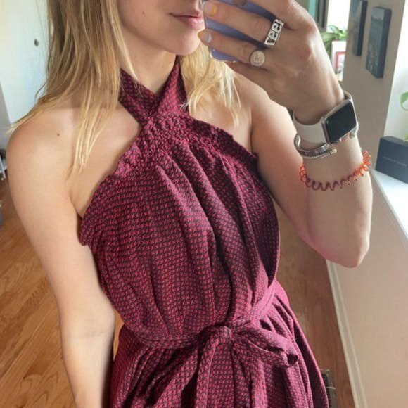 Dodo Bar Or Burgundy and Black Mini Dress - Picture 5 of 12